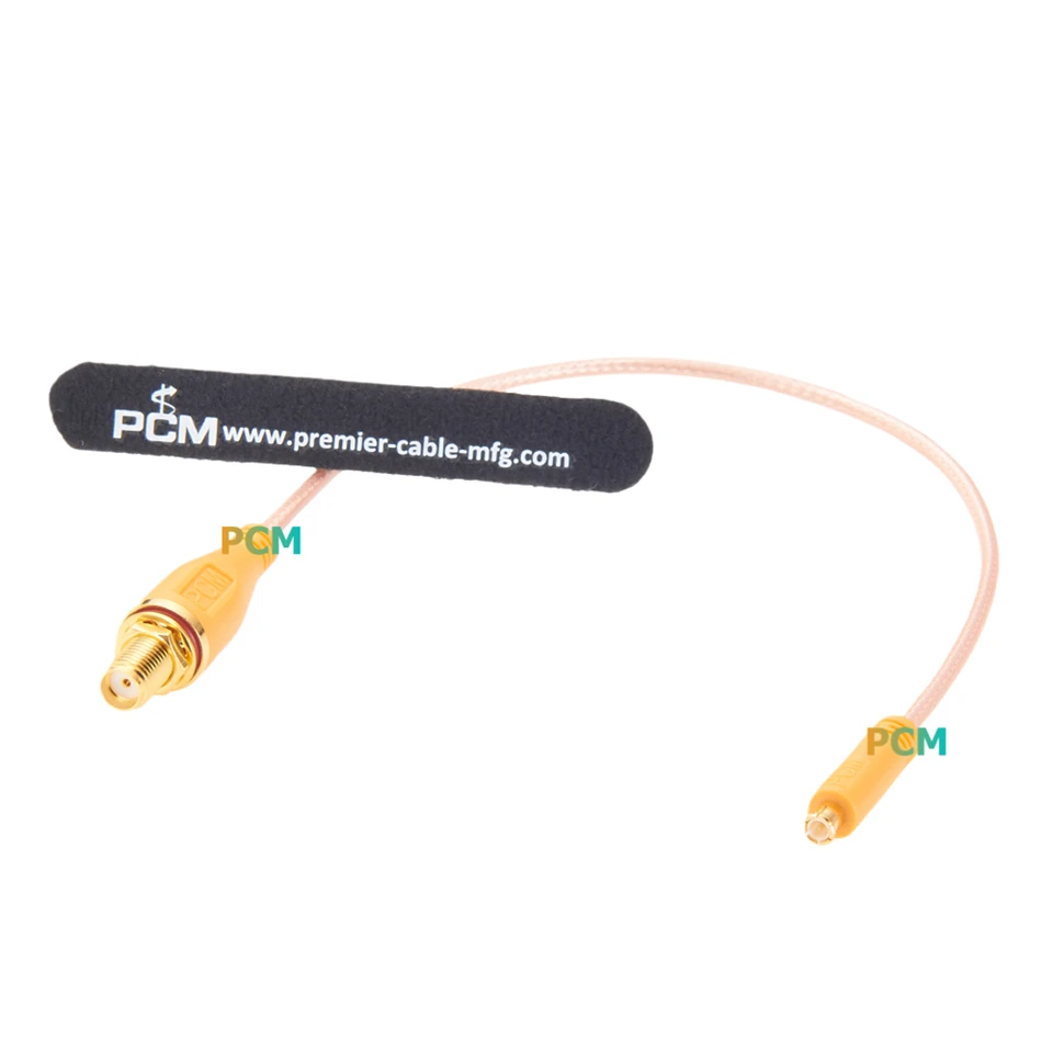 MCX Male To SMA Female GPS Antenna Cable RG316 factory