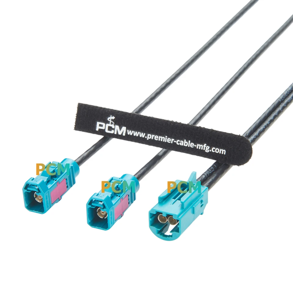 Dual Cavity Mini Fakra RF Coaxial Cable factory