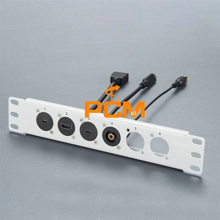 Panel Patch 6 Port Patch Bay