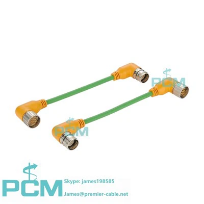 konektor 12 pin kabel fleksibel tinggi m23