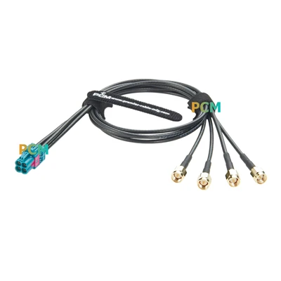 Kabel RF SMA Quad Mini Ke 4x