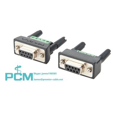 MOXA Mini DB9F-to-TB Konektor yang kompatibel