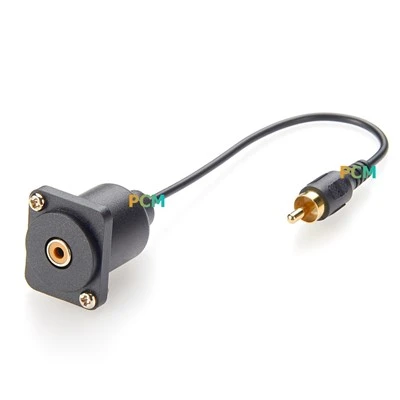 Kabel video audio kabel pemasangan panel patch RCA
