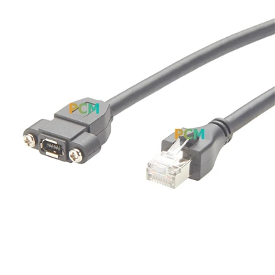 RJ45 ke IX Industri Type A Cat6a Cable