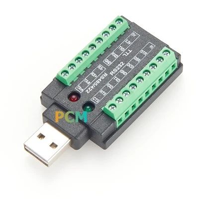 USB ke TTL RS232 RS485 RS422 Serial Converter